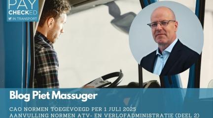 Blog Piet Massuger: Aanvulling normen (2), ATV en Verlofadministratie
