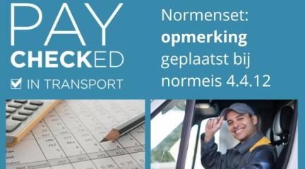 Opmerking normeis 4.4.12 verblijfskosten
