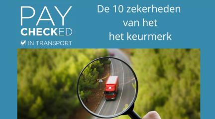 10 zekerheden van het PayChecked in transport keurmerk