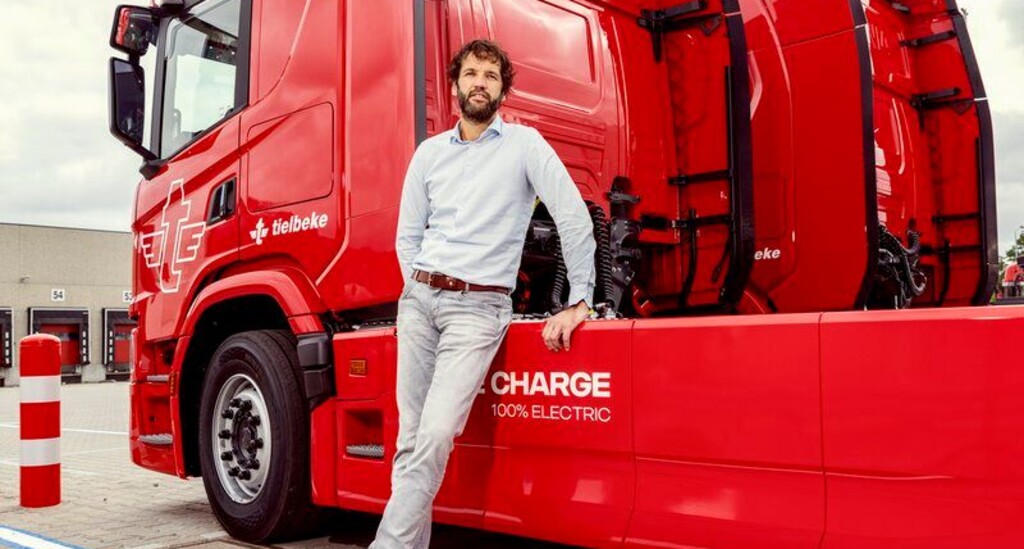Alexander de Groot van Transportbedrijf Tielbeke